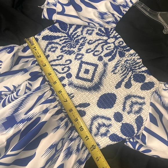 Beautiful Smocked Maxi Dress - Picture 8 of 10